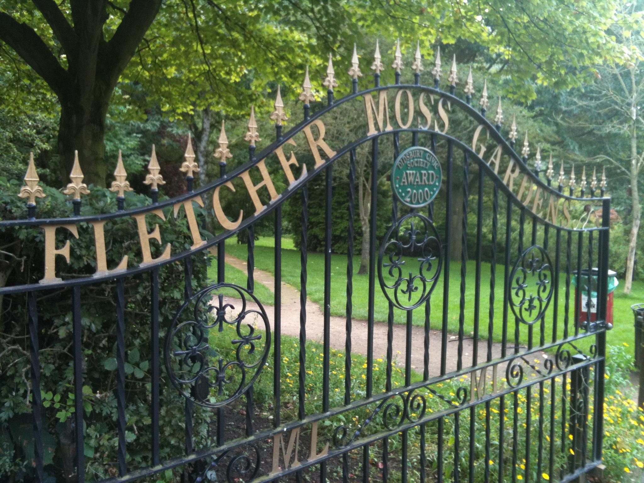 Fletcher Moss Park Botanical Gardens, Didsbury, Manchester