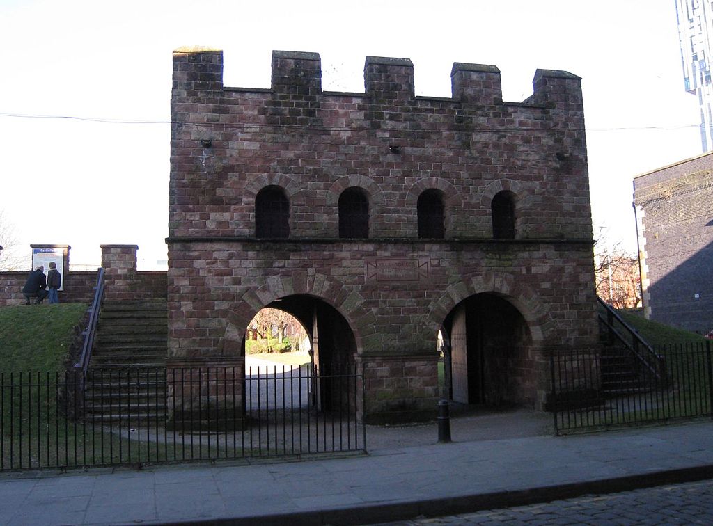 Mamucium Fort in Castlefield, Manchester