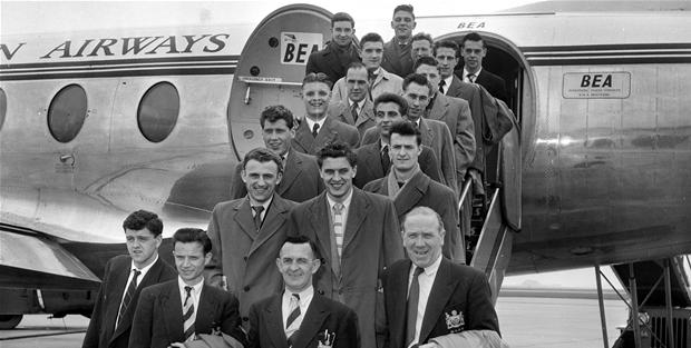 Manchester United The Busby babes in 1955