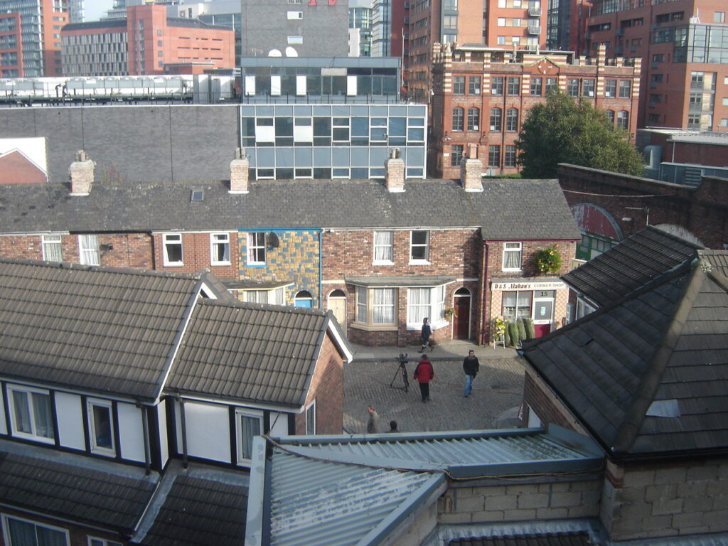 Coronation Street's former Quay Street set at Granada Studios