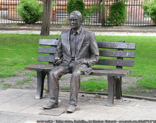 Alan Turing statue, Manchester