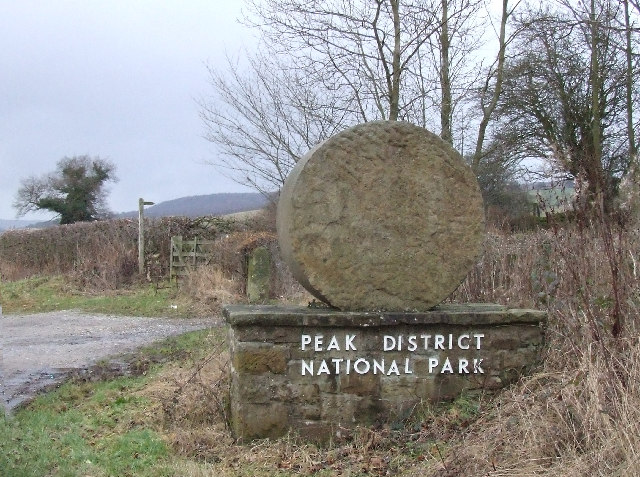 Peak District National Park entrance