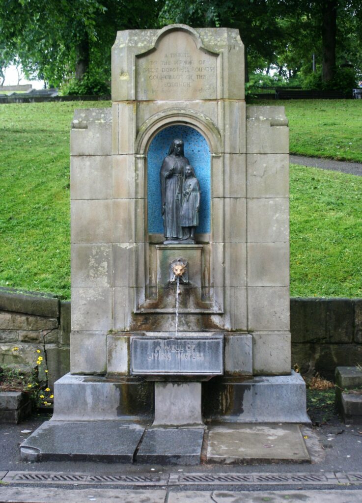 Spring well in Buxton