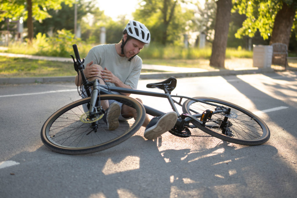 Cycling accident